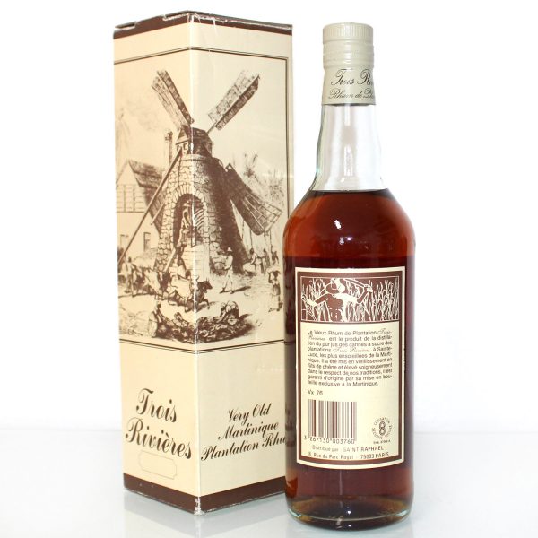 Trois Rivieres 1976 Rhum back
