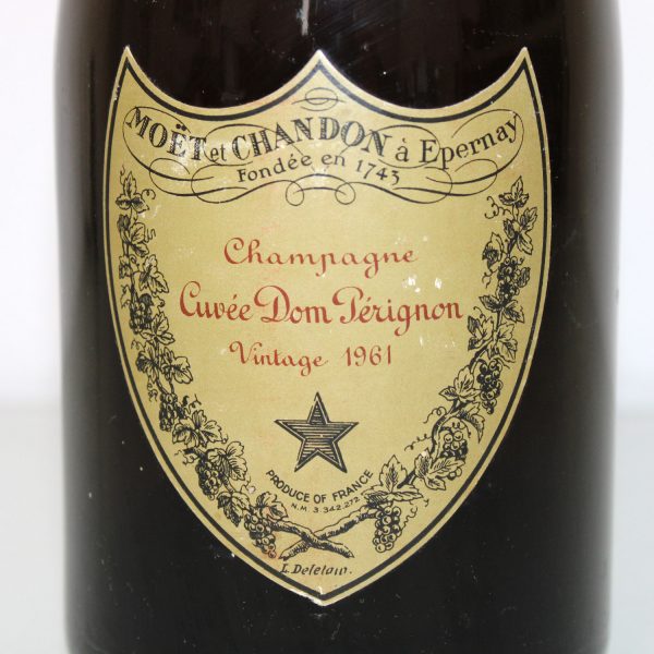 Dom Perignon 1961 label