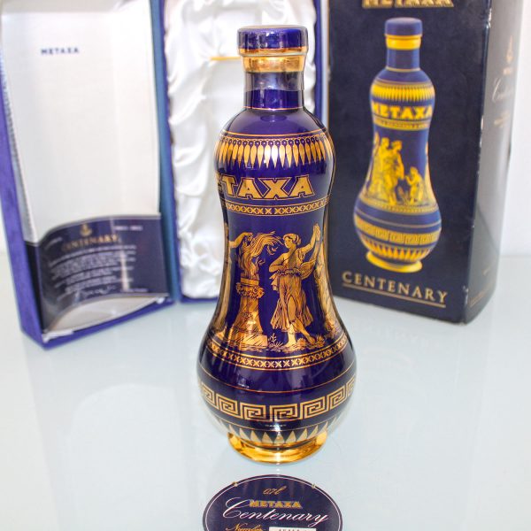 Metaxa Centenary 18k Gold Brandy back