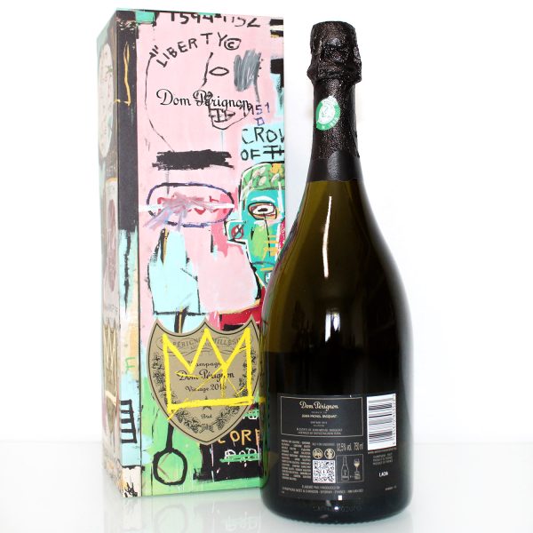 Dom Perignon Jean Michel Basquiat 2015 back