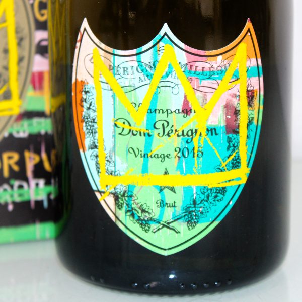 Dom Perignon Jean Michel Basquiat 2015 label