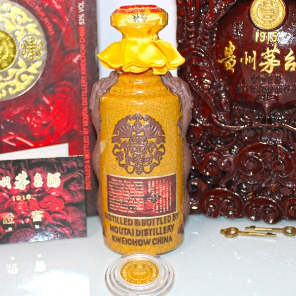 Kweichow Moutai 80 Years Old back